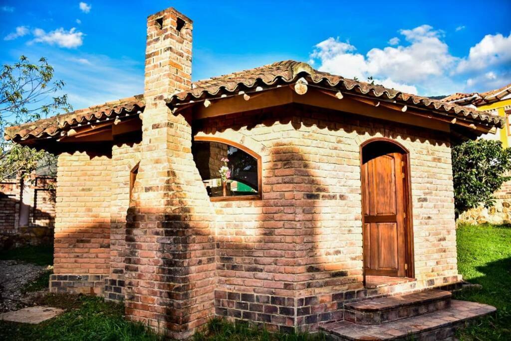 Hospedaje Plaza Villa De Leyva Bagian luar foto