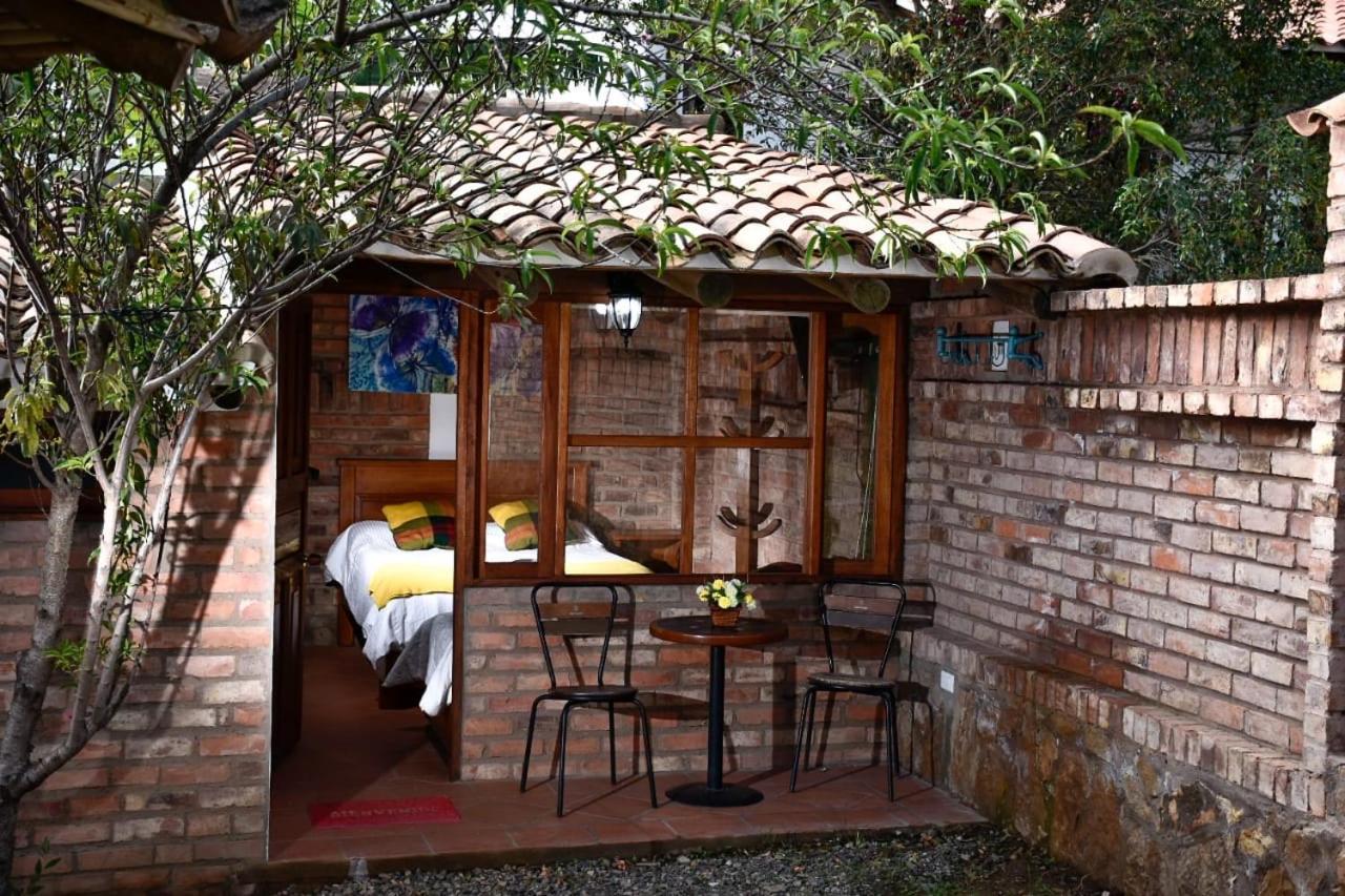 Hospedaje Plaza Villa De Leyva Bagian luar foto