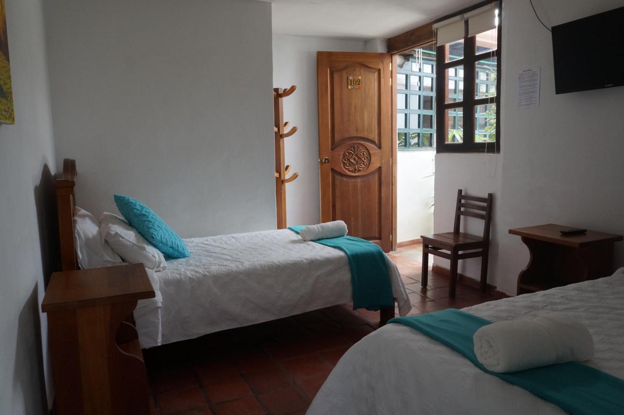 Hospedaje Plaza Villa De Leyva Bagian luar foto